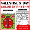 Image for Valentine`s Day Music Color by Code | Color by Rhythm product