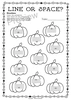 Image for Fall Music Worksheets Pack {Line -Space, High -Low} product