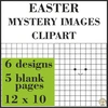 Image for Easter Themed Mystery Pictures Clipart product