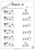 Image for Bass Clef No Prep Worksheets product