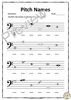 Image for Valentine`s Day Bass Clef Note Reading Worksheets product
