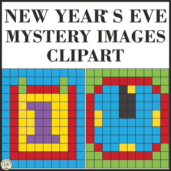 New Year`s Eve Mystery Images Clipart