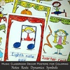 Image for Music Classroom Decor Posters for Coloring set 1 product