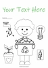 Image for Earth Day Trace and Color Pages | Fine Motor Skills | Prewriting product