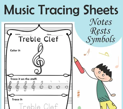 Music Trace and Color sheets