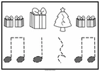 Image for Color, Trace, Clap! Christmas Music Rhythm Activities {Ta, Ti-Ti, Rest} product
