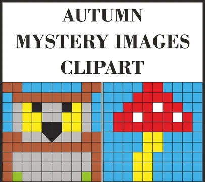 Fall / Autumn Mystery Images Clipart