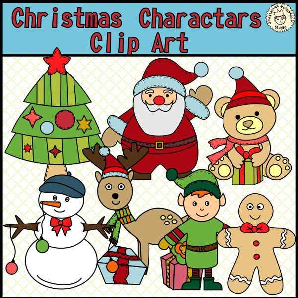 Christmas Characters ClipArt