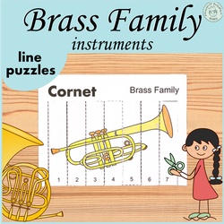 Image for Brass Instruments Line Puzzles product