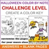 Image for Halloween Color by Music Pack product