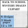 Image for Back to School Mystery Images Clipart product