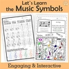 Image for Let`s Learn the Music Symbols! No Prep Music Theory Pack product