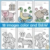 Image for Farm Animals Do a Dot Printable Activities product