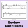 Image for Music Rhythm Task Cards for Beginners | Level 5 _ 2/4 Meter | Syn-co-pa product