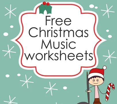 Free Chrishmas Music Worksheets