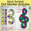 Image for Music Notes & Symbols Dot Marker Activities product