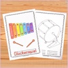 Image for Percussion Instruments Trace and Color Pages product