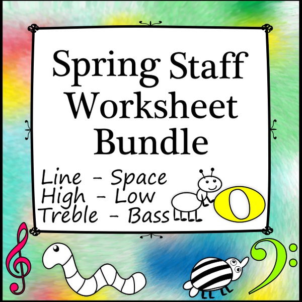 Spring Staff Worksheet Bundle