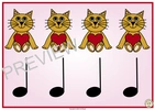 Image for Valentine`s Day Music Rhythm Cards {Ta, Titi and Rest} product