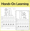 Image for Tracing Music Notes Worksheets for kids {Treble Clef} product