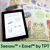 Image for Spring Trace and Color Pages {Fine Motor Skills + Pre-writing} product
