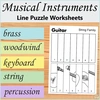 Image for Musical Instruments Line Puzzles Bundle product