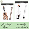 Image for Musical Instrument Worksheets for Preschoolers | Violin product