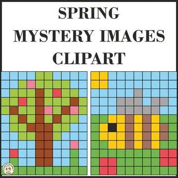 Spring Mystery Images Clipart | Pixel Art Images