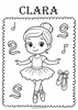 Image for The Nutcracker Ballet (Main Characters) Coloring Pages product