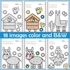 Image for Farm Animals Do a Dot Printable Activities product