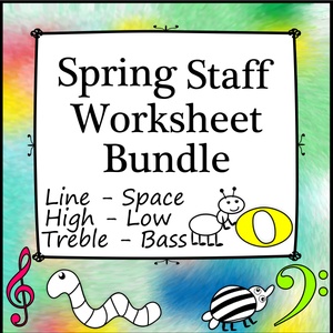 Spring Staff Worksheet Bundle