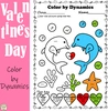 Valentine`s Day Music Coloring Pages | Color by Dynamics