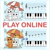 Image for Rain Rain Go Away Nursery Rhythm | Online Music Game & Color By Note Sheet product