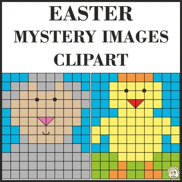 Easter Themed Mystery Pictures Clipart