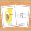 Image for Brass Instruments Trace and Color Pages product