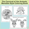 Image for The Carnival of the Animals Mandala-style Coloring Book - Camille Saint-Saëns product