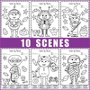 Image for Halloween Music Math Worksheets | Color by Rhythm Note Values product
