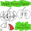 Image for Apple Pieces Clipart product