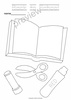 Image for Back to School Picture Tracing Activities | Editable product