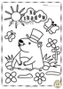 Image for Groundhog Day Printable Coloring Pages for Children product