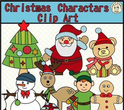 Christmas Characters ClipArt