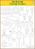 Image for Gardening Tracing Clipart product
