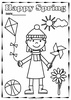 Image for Spring Coloring Pages product