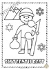 Image for Winter Musical Posters for Coloring product