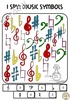 Image for I Spy Music Notes and Symbols Coloring Games product