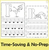 Image for Tracing Music Notes Worksheets for kids {Bass Clef} product