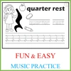 Image for Back to School Music Tracing Task Cards \ Exit Tickets | Notes, Rests & Clefs product