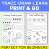 Image for Tracing Music Notes Worksheets for Summer product
