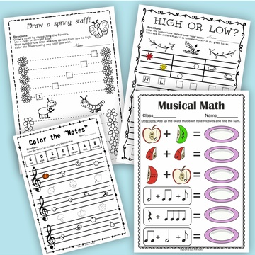 Elevate Your Music Education with Printable Worksheets: Unleash the Power of Practice