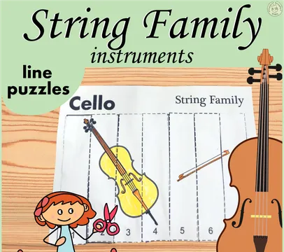 String Family Line Puzzles